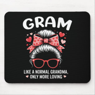 Gram Valentine Quote For Loving Grandma With Cute  Mouse Pad