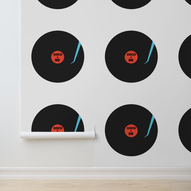 Gramaphone Vinyl Records Wallpaper (Application)