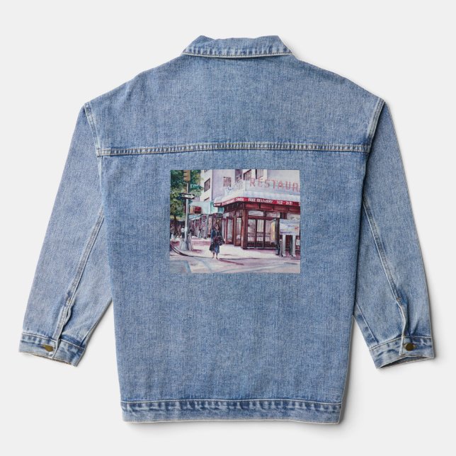 Gramercy Coffee Corner Denim Jacket (Back)