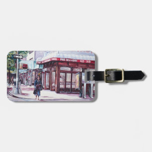 Gramercy Coffee Corner Luggage Tag