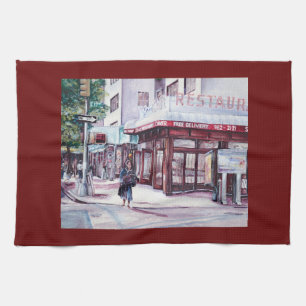 Gramercy Coffee Corner Tea Towel