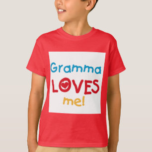 Gramma Loves Me T-shirts and Gifts