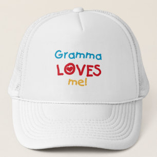 Gramma Loves Me T-shirts and Gifts Trucker Hat