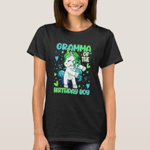 Gramma of the Birthday Party Princess Dabbing Unic T-Shirt