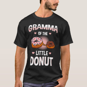 Gramma Of The Little Donut Gender Reveal Announcem T-Shirt