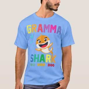 Gramma Shark  Gramma Shark Lover Family Mothers Da T-Shirt