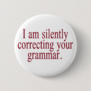 Grammar 6 Cm Round Badge
