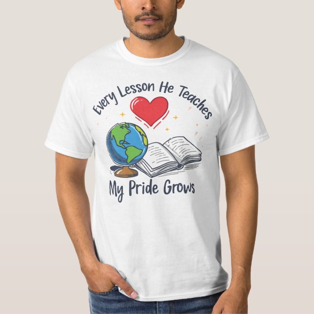 Grammar Genius – Dad’s Greatest Pride T-Shirt (Front)
