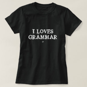 Grammar Matters – Language Humour T-Shirt
