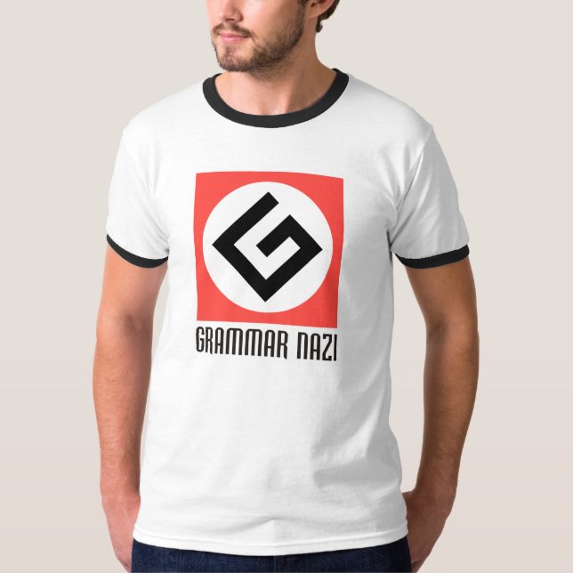 Grammar Nazi T-shirt (Front)