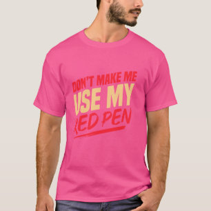 Grammar Police School English Teacher Teaching T-Shirt