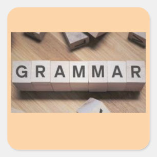 Grammar Tiles Sticker