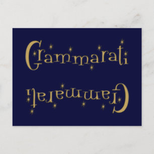 Grammaratti Postcard