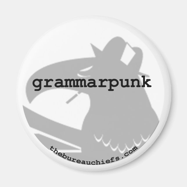 Grammarpunk Magnet (Front)