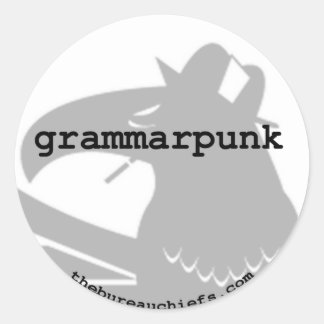Grammarpunk Sticker