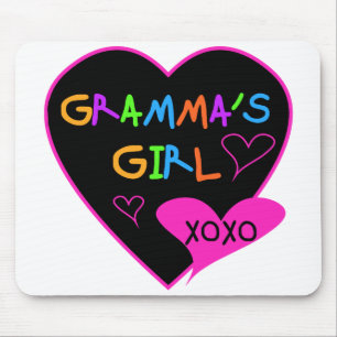 Gramma's Girl Tshirts, Mugs, Buttons, Cases, Hats Mouse Pad
