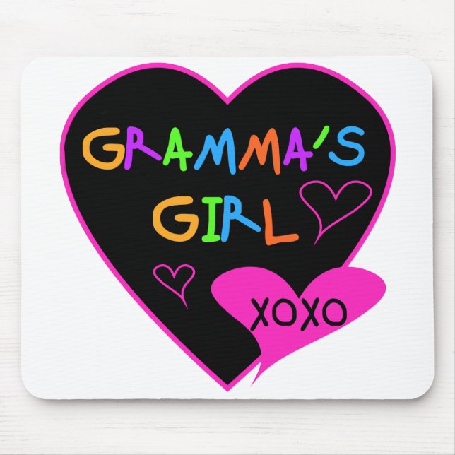 Gramma's Girl Tshirts, Mugs, Buttons, Cases, Hats Mouse Pad (Front)