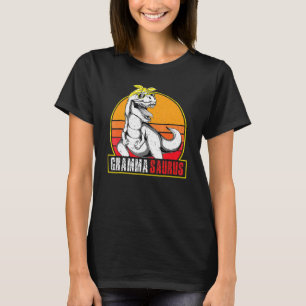 Grammasaurus Rex Dinosaur Gramma Saurus Family Mat T-Shirt