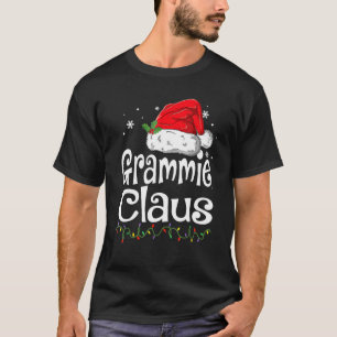 Grammie Claus Christmas Pajama Family Matching Xma T-Shirt