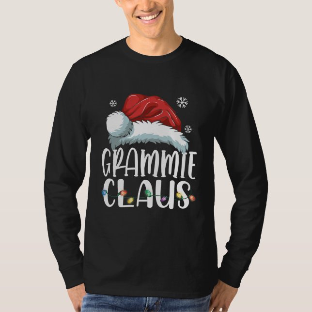 Grammie Claus Shirt Christmas Pajama Family (Front)