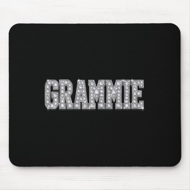 Grammie Ever Bling Design Love Mouse Pad (Front)