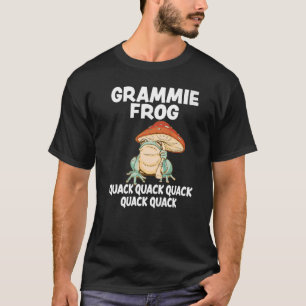 Grammie Frog Animal Pun Love Amphibian Toad Frogs T-Shirt