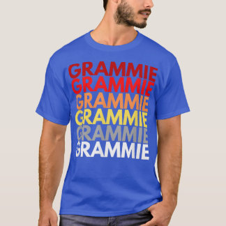 Grammie Grandmother in English Colorful Name for G T-Shirt