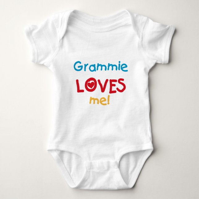 Grammie Loves Me T-shirts and Gifts (Front)