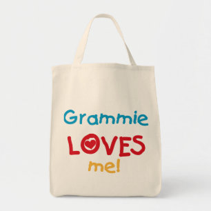 Grammie Loves Me T-shirts and Gifts Tote Bag