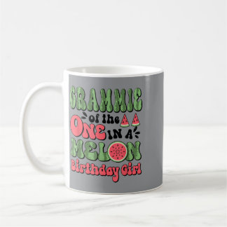 Grammie Of The Cute 1st Birthday Watermelon Coffee Mug