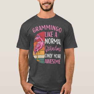 Grammingo Flamingo Grandma Retro Flamingo Apparel T-Shirt