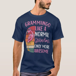 Grammingo Flamingo Grandma Retro Flamingo Apparel  T-Shirt
