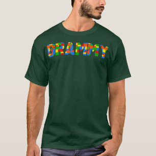 Grammy Brick Builder Funny Blocks Master Builder T-Shirt