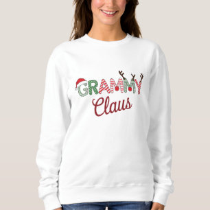 Grammy Claus Christmas Grandma Gift Xmas Sweatshirt
