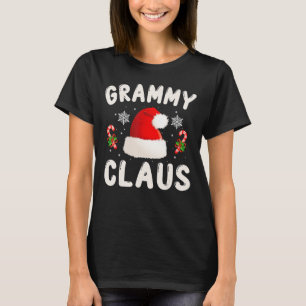 Grammy Claus Christmas Pajama Family Matching Xma T-Shirt