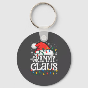 Grammy Claus Funny Xmas Christmas Grandma Holiday  Key Ring