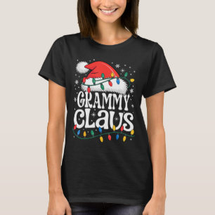 Grammy Claus Funny Xmas Christmas Grandma Holiday  T-Shirt