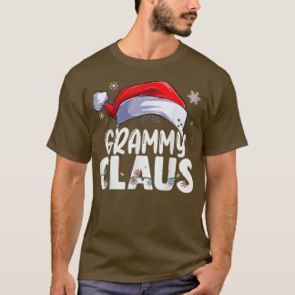 Grammy Claus Xmas Family Matching Grandma Funny Ch T-Shirt