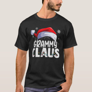 Grammy Claus Xmas Family Matching Grandma Funny Ch T-Shirt