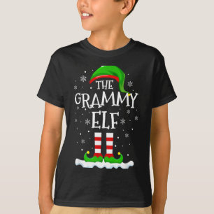 Grammy Elf Squad Xmas Family Matching Group Christ T-Shirt
