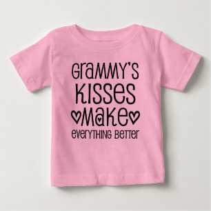 Grammy Gift for Granddaughter Baby T-Shirt