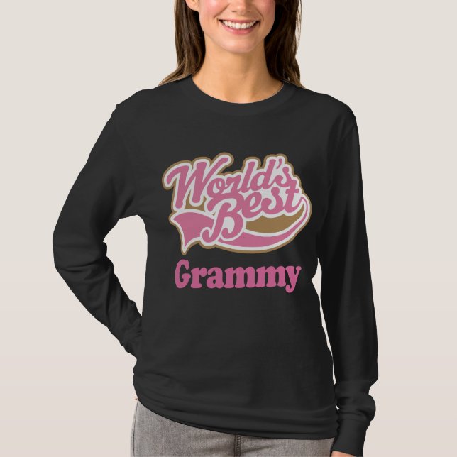 Grammy Gift Pink T-Shirt (Front)