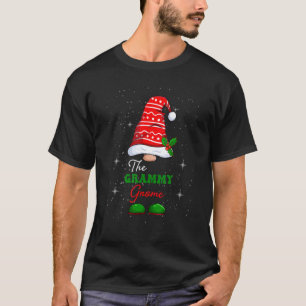Grammy Gnome Family Matching Christmas Pajama T-Shirt