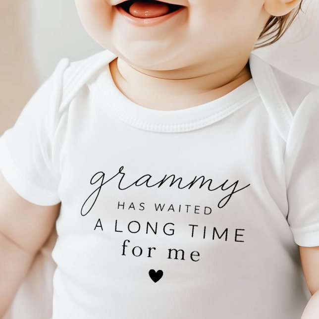 Grammy Has Waited Baby Bodysuit Gift (Creator Uploaded)