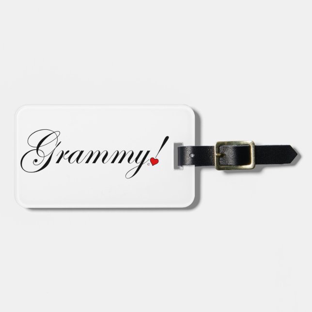Grammy! Luggage Tag (Front Horizontal)