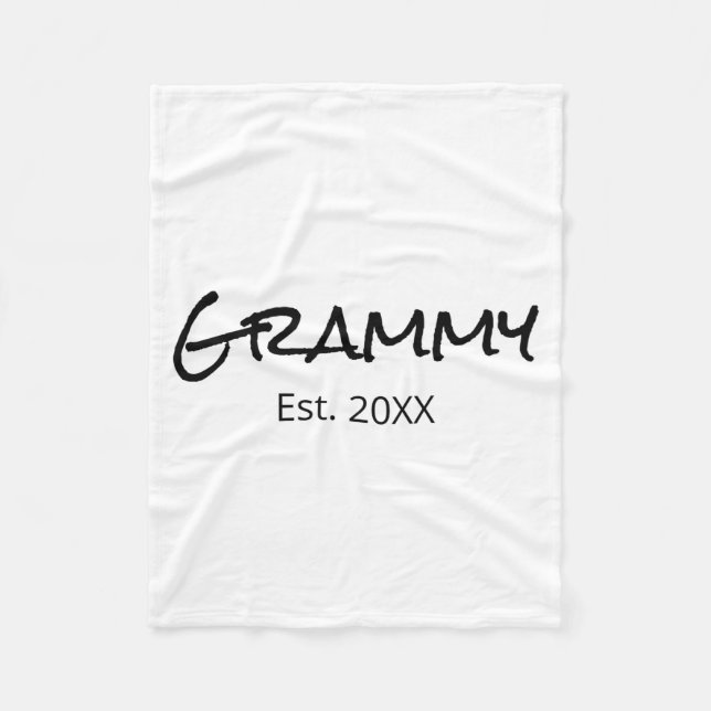 Grammy Nana Gigi Grandma Grandmother D  Fleece Blanket (Front)
