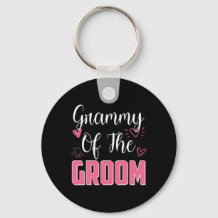 Grammy Of The Groom Family Wedding Party Husband T Key Ring