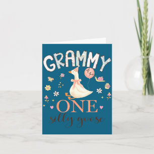 Grammy One Silly Goose 1st Illustration Card