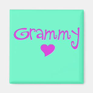 Grammy With Heart Magnet