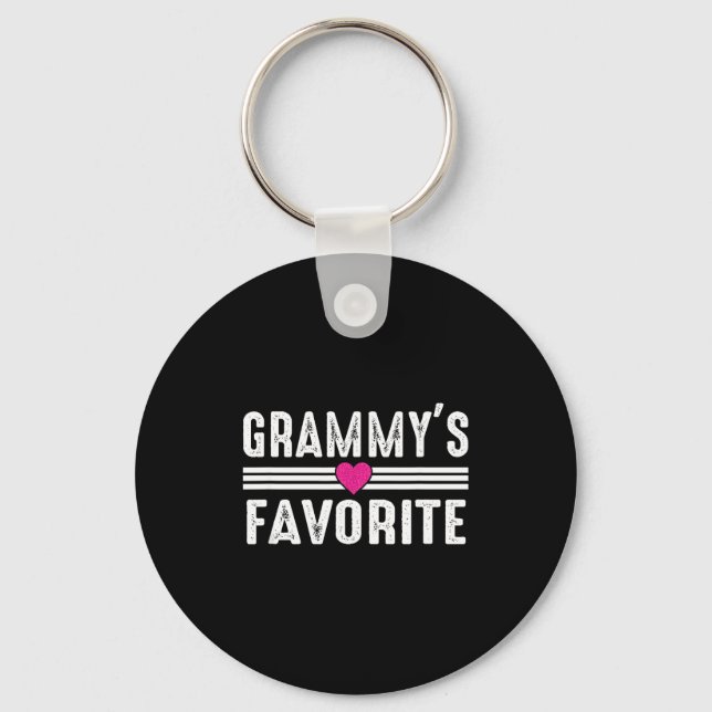 Grammy's Favorite  Key Ring (Front)
